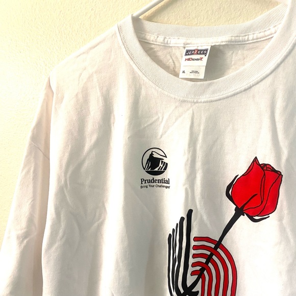 Portland Trailblazers rose city sz XL t-shirt, NEW! - Picture 1 of 5